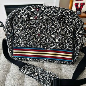 Vera Bradley “Barcelona” grand weekender bag- EUC